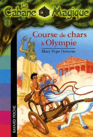 Couverture de La Cabane Magique 11 - Course de chars à Olympie