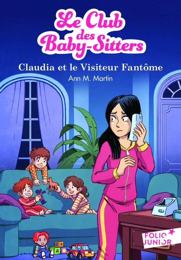 Couverture de Le club des Baby-Sitters, tome 2 - Claudia et le Visiteur Fantôme