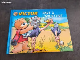 Couverture de Victor part à l'aventure