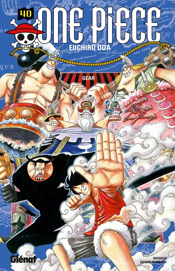 Couverture de One piece, tome 40: Gear