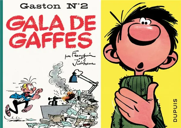 Couverture de Gaston n°2: Gala de gaffes