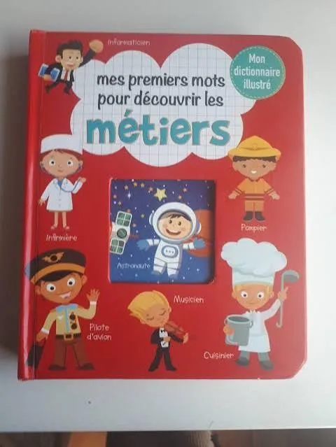 Couverture de Mes premiers mots pour découvrir les métiers