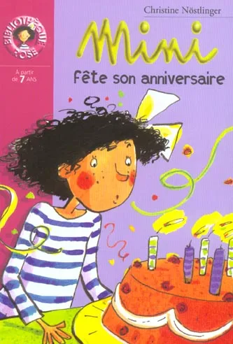 Couverture de Bibliothèque Rose - Mimi fête son anniversaire