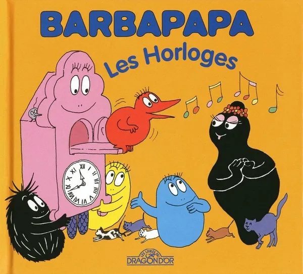 Couverture de Barbapapa - Les horloges