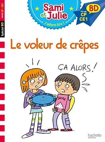 Couverture de Sam et Julie: Le voleur de crêpes