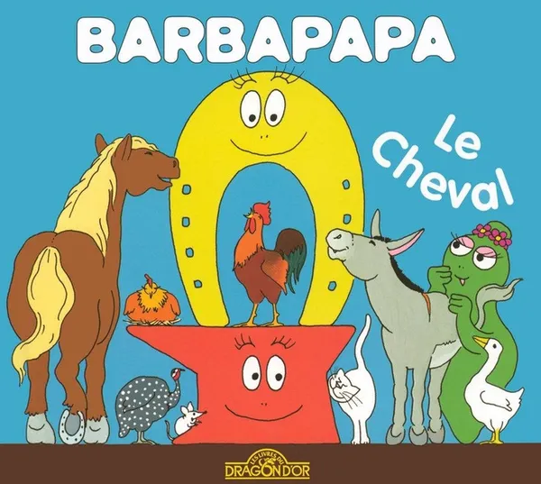 Couverture de Barbapapa - Le cheval