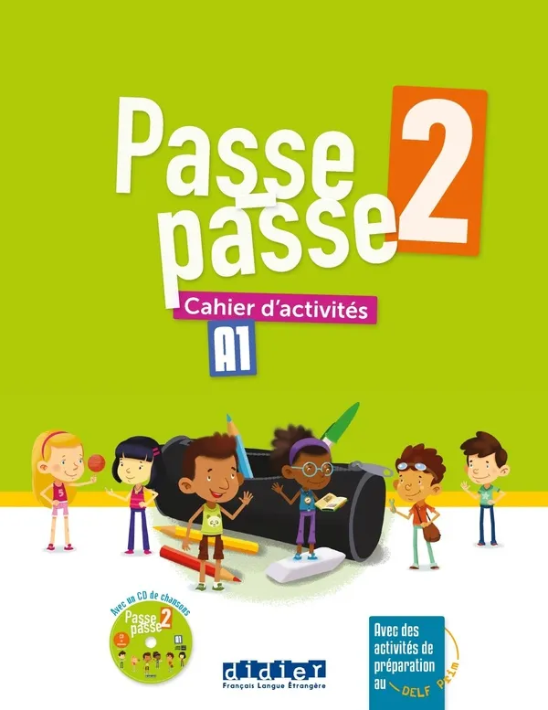 Couverture de Passe-Passe 2 - Cahier d'activités A1