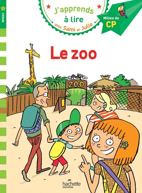 Couverture de J'apprends à lire avec Sami et Julie: Le zoo