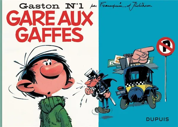Couverture de Gaston n°1: Gare aux gaffes