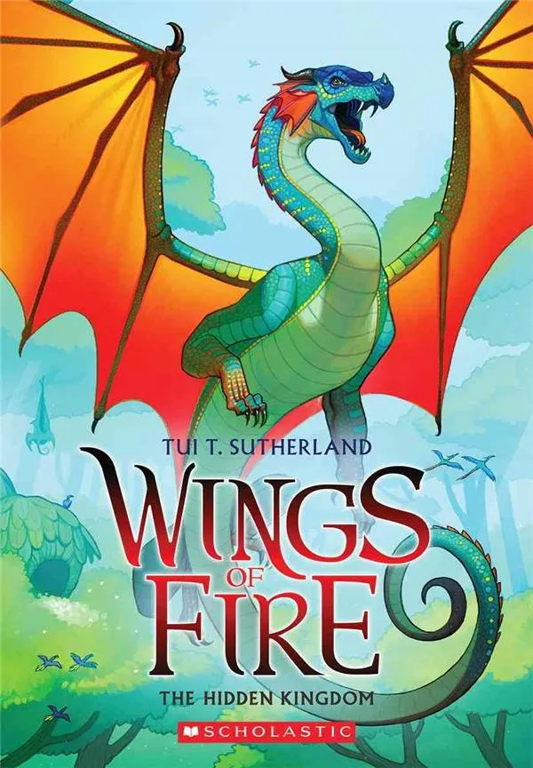 Couverture de Wings of Fire, book 03 - The Hidden Kingdom