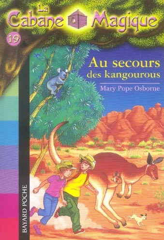 Couverture de La Cabane Magique 19 - Au secours des kangourous