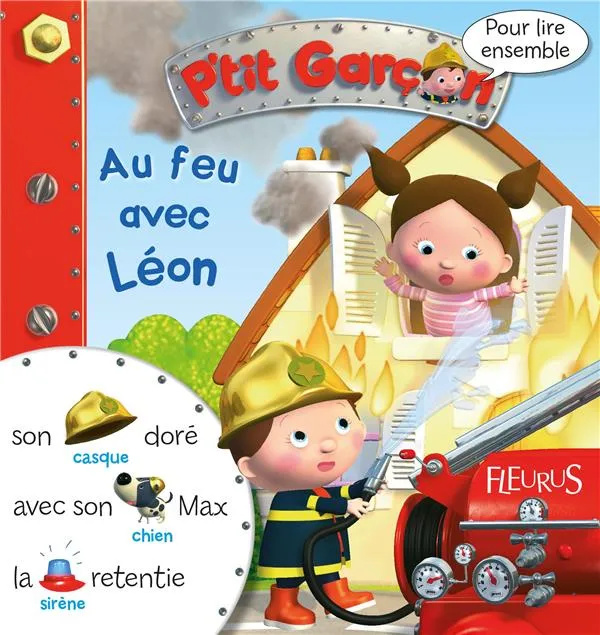 Couverture de Au feu avec Léon