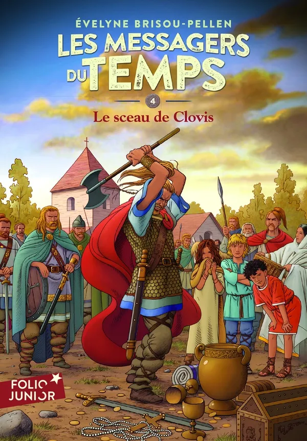 Couverture de Les messagers du temps 4 - Le sceau de Clovis