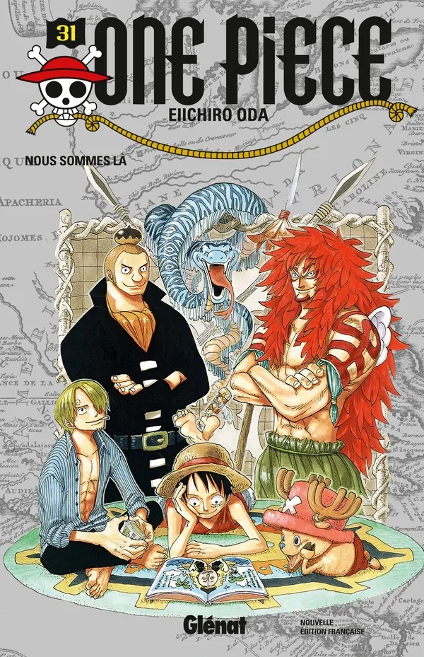 Couverture de One piece, tome 31: Nous sommes là