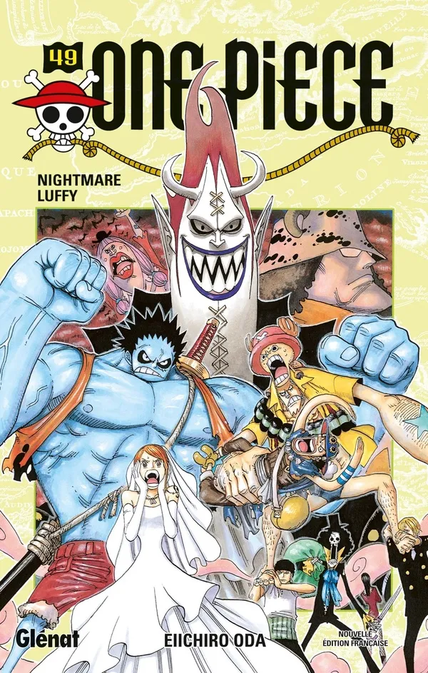 Couverture de One piece, tome 49: Nightmare Luffy