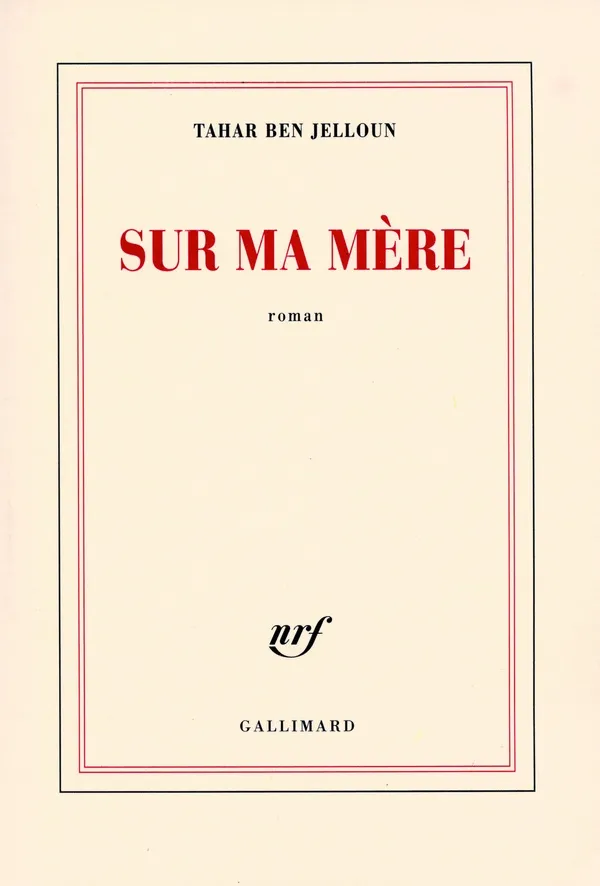 Couverture de Sur ma mère